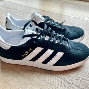 Adidas Gazelles in Black and White